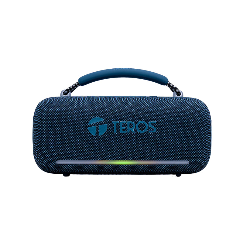 Parlante Inalámbrico Teros Vibe VB-6049BL 60W Bluetooth 5.3 RGB 4000mAh Azul