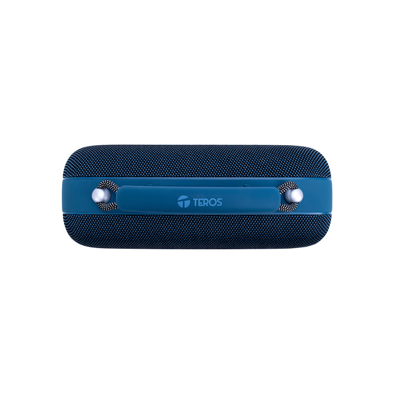 Parlante Inalámbrico Teros Vibe VB-6049BL 60W Bluetooth 5.3 RGB 4000mAh Azul