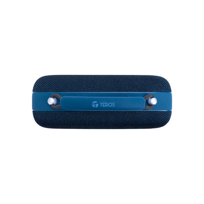 Parlante Inalámbrico Teros Vibe VB-6049BL 60W Bluetooth 5.3 RGB 4000mAh Azul