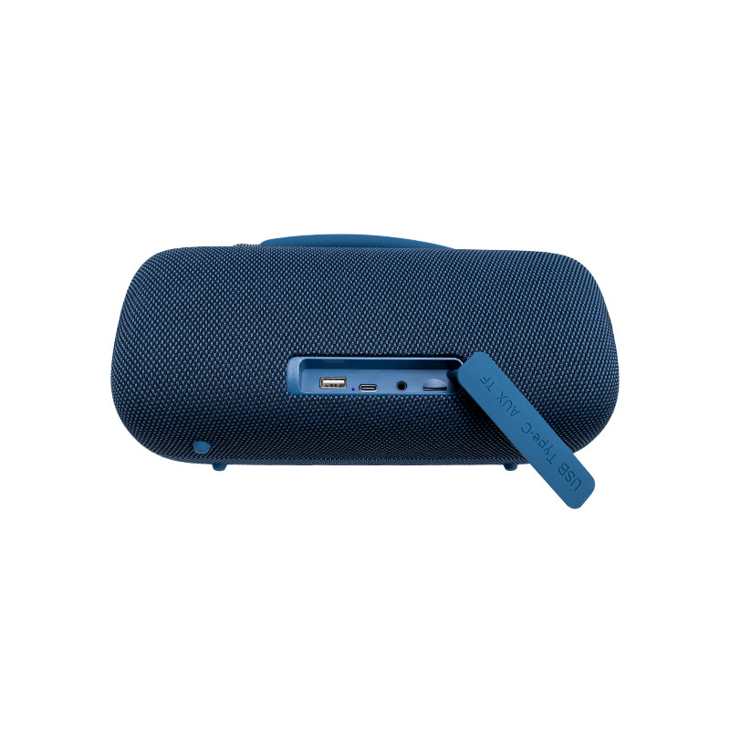 Parlante Inalámbrico Teros Vibe VB-6049BL 60W Bluetooth 5.3 RGB 4000mAh Azul
