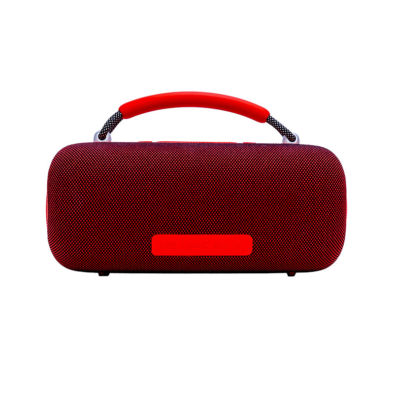 Parlante Inalámbrico TEROS Vibe VB-6049R 60W Bluetooth 5.3 RGB 4000mAh IPX5 Rojo
