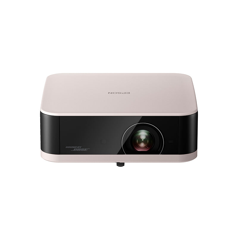 Proyector Epson LifeStudio Pop EF-61 Smart Full HD Láser Google TV WiFi Bluetooth Beige Rosado
