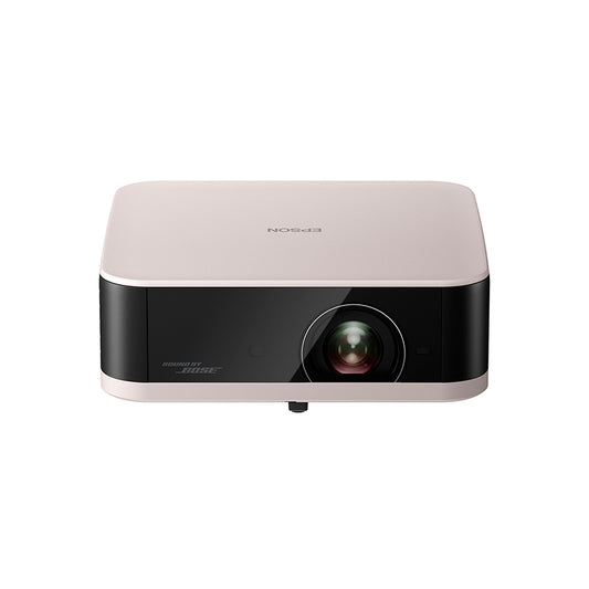 Proyector Epson LifeStudio Pop EF-61 Smart Full HD Láser Google TV WiFi Bluetooth Beige Rosado