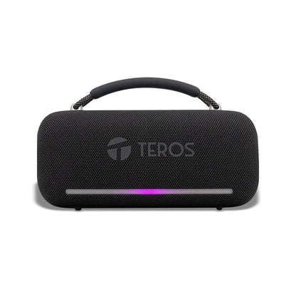 Parlante Inalámbrico Teros Vibes VB-6049BLK 60W Bluetooth 5.3 RGB USB Negro