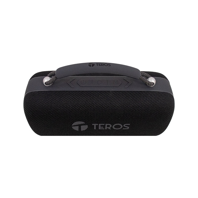 Parlante Inalámbrico Teros Vibes VB-6049BLK 60W Bluetooth 5.3 RGB USB Negro