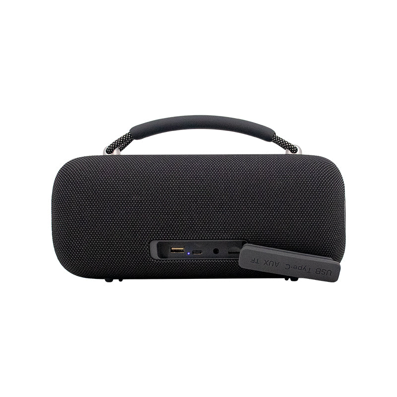 Parlante Inalámbrico Teros Vibes VB-6049BLK 60W Bluetooth 5.3 RGB USB Negro