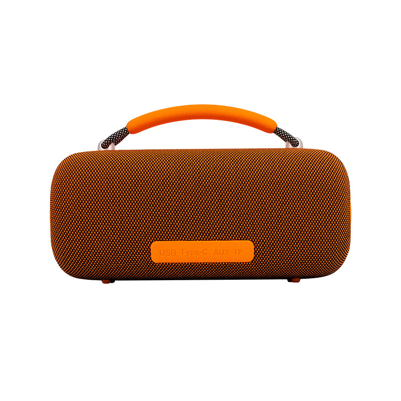 Parlante Inalámbrico Teros Vibes VB-6049 60W Bluetooth 5.3 RGB USB Orange