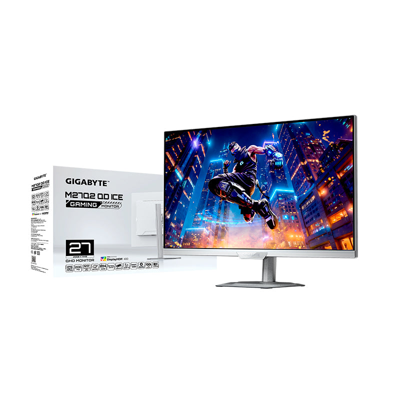 Monitor GIGABYTE M27Q2 ICE 27" 2K 200Hz 1ms Gaming Fast IPS HDMI DisplayPort