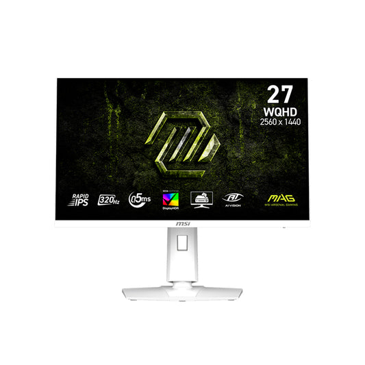 Monitor Gamer MSI MAG 274QRFW X32 27” WQHD Fast IPS 320Hz 0.5ms HDMI DP
