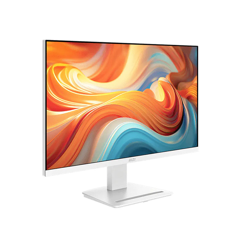 Monitor MSI PRO MP273W E14A 27” FHD IPS 144Hz 1ms HDMI DP VGA Color Blanco