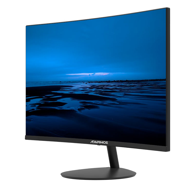 Monitor Curvo ADVANCE ADV-2456S 23.6" Full HD VA 144Hz 1ms HDMI DP con Parlantes