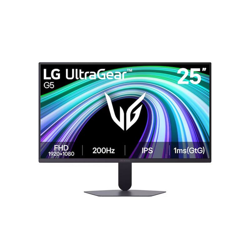 Monitor Gaming LG UltraGear G5 25" FHD IPS 200Hz 1ms HDR10 FreeSync G-SYNC 25G523B-B