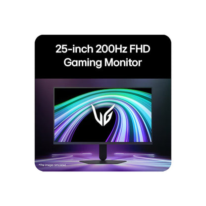 Monitor Gaming LG UltraGear G5 25" FHD IPS 200Hz 1ms HDR10 FreeSync G-SYNC 25G523B-B