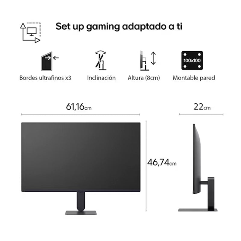 Monitor Gaming LG UltraGear G4 27" FHD IPS 144Hz 1ms HDR10 FreeSync G-SYNC 27G414B-B