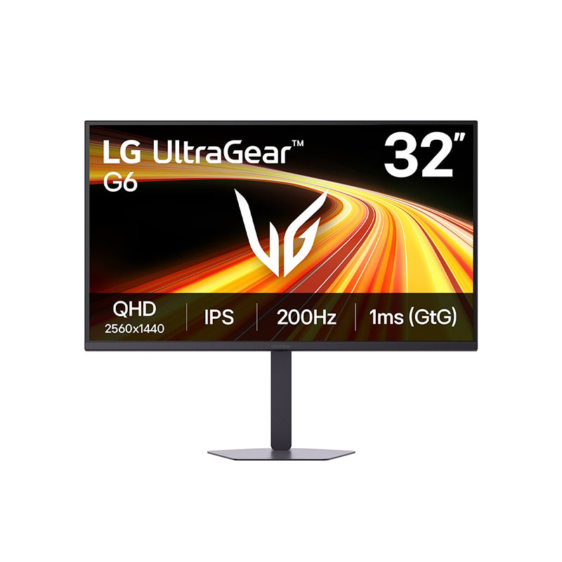 Monitor Gaming LG UltraGear G6 32G620B-B 32" QHD IPS 200Hz 1ms HDR10 FreeSync G-SYNC