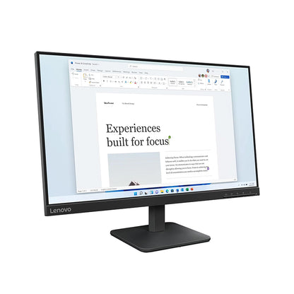Monitor Lenovo L24-4e 23.8" Full HD IPS 100Hz HDMI VGA Raven Black