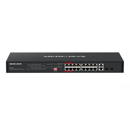 Mercusys MS120GP Switch Gigabit PoE+ 20 Puertos 192W Rack