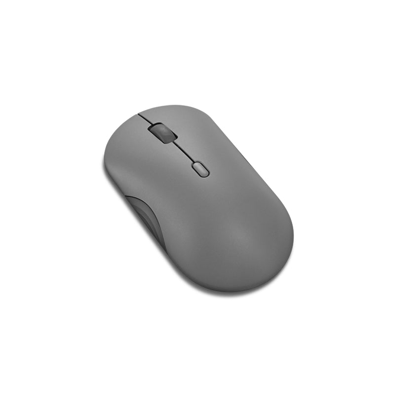 Mouse Lenovo 350 Bluetooth 5.3 Silencioso 2400 DPI Luna Gris