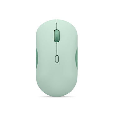 Mouse Lenovo 350 Bluetooth 5.3 Silencioso 2400 DPI Verde Musgo
