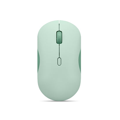 Mouse Lenovo 350 Bluetooth 5.3 Silencioso 2400 DPI Verde Musgo