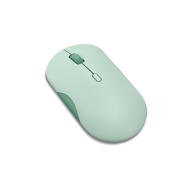 Mouse Lenovo 350 Bluetooth 5.3 Silencioso 2400 DPI Verde Musgo
