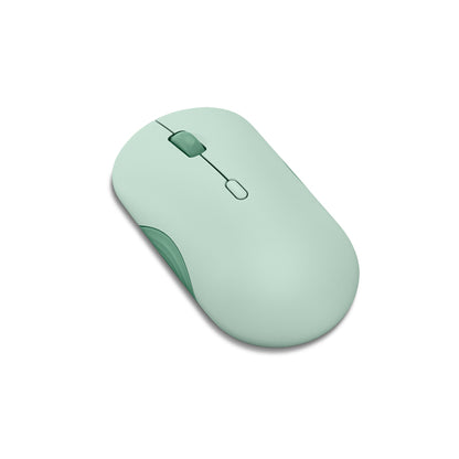 Mouse Lenovo 350 Bluetooth 5.3 Silencioso 2400 DPI Verde Musgo