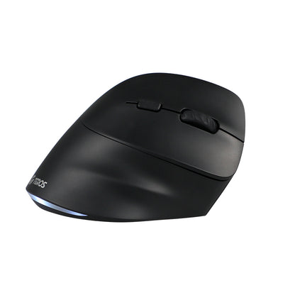 Mouse Inalámbrico Teros TE-1249AI IA Bluetooth USB-C 3200 DPI 8 Botones Negro