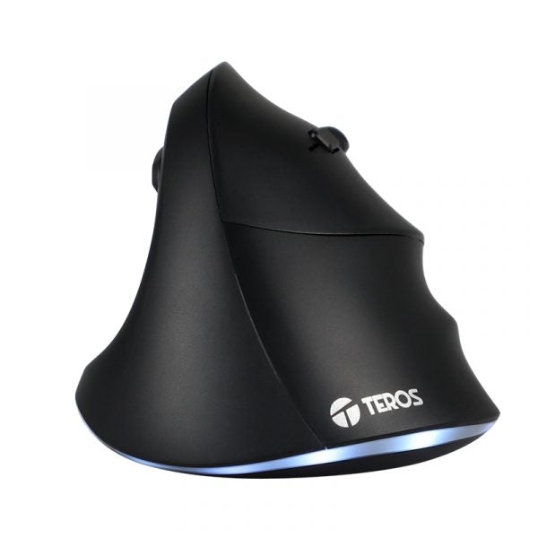 Mouse Inalámbrico Teros TE-1249AI IA Bluetooth USB-C 3200 DPI 8 Botones Negro