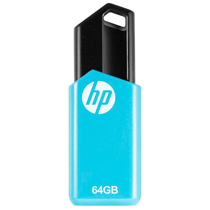 MEMORIA USB HP 64GB V150W NEGRO AZUL