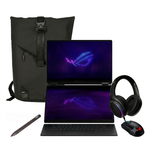 Laptop Gamer ASUS ROG Zephyrus Duo 16 GX651AX Core Ultra 9 386H 64GB RAM 2TB SSD RTX 5090 24GB OLED Touch