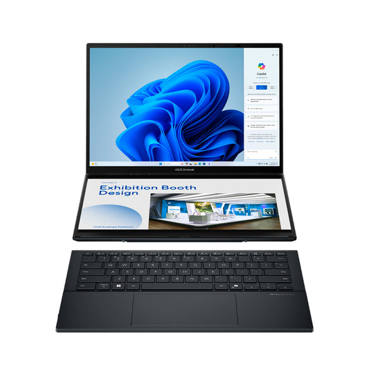 Laptop ASUS Zenbook Duo UX8406CA Core Ultra 9 285H 16GB RAM 512GB SSD Dual 14" OLED Touch