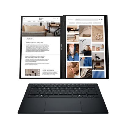 Laptop ASUS Zenbook Duo UX8406CA Core Ultra 9 285H 16GB RAM 512GB SSD Dual 14" OLED Touch