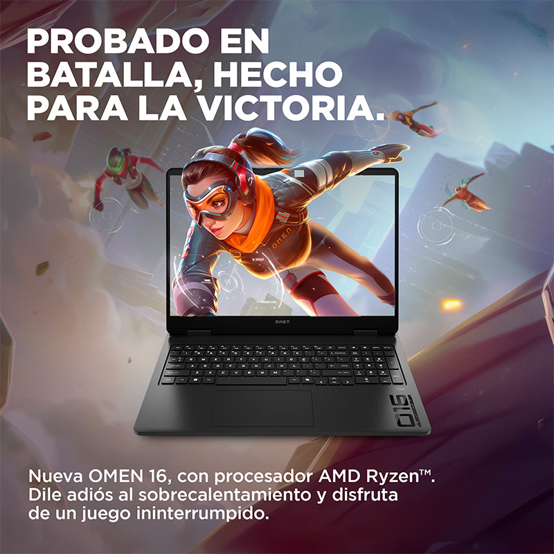 Laptop Gamer HP OMEN 16 Ryzen 9 8940HX RTX 5070 8GB 24GB 1TB SSD 16"