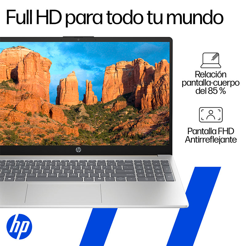 Laptop HP 15-fd2361la 15.6" FHD Intel Core Ultra 5 225U 16GB DDR5 512GB SSD FreeDOS