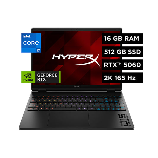 Laptop Gamer HP OMEN 15 Core i7-14650HX RTX 5060 8GB 16GB 512GB SSD 15.3"