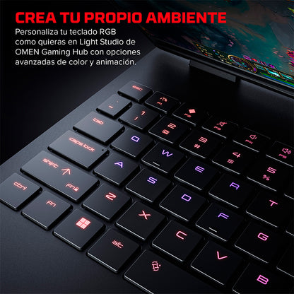 Laptop Gamer HP OMEN 15 Core i7-14650HX RTX 5060 8GB 16GB 512GB SSD 15.3"