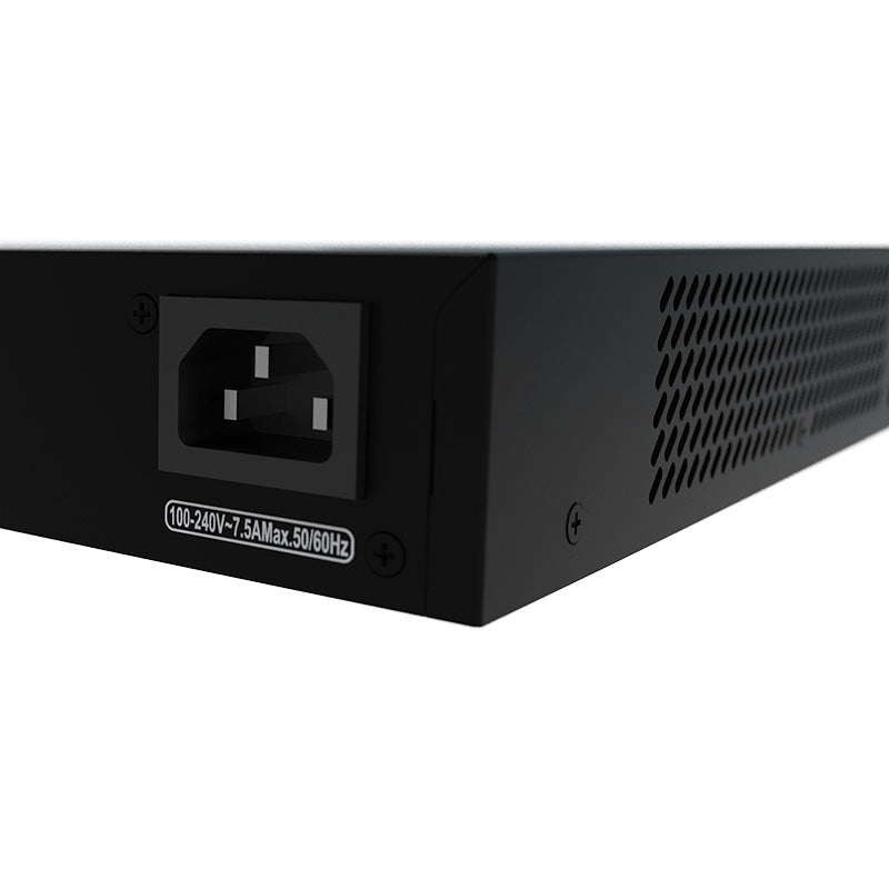 Nexxt Axis2400R NSW-A2848PUR Switch PoE+ 24 Puertos Gigabit + 4 SFP 480W