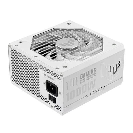 Fuente de Poder ASUS TUF Gaming 1000W Gold White Edition Full Modular ATX PCIe 5.1 80 Plus Gold
