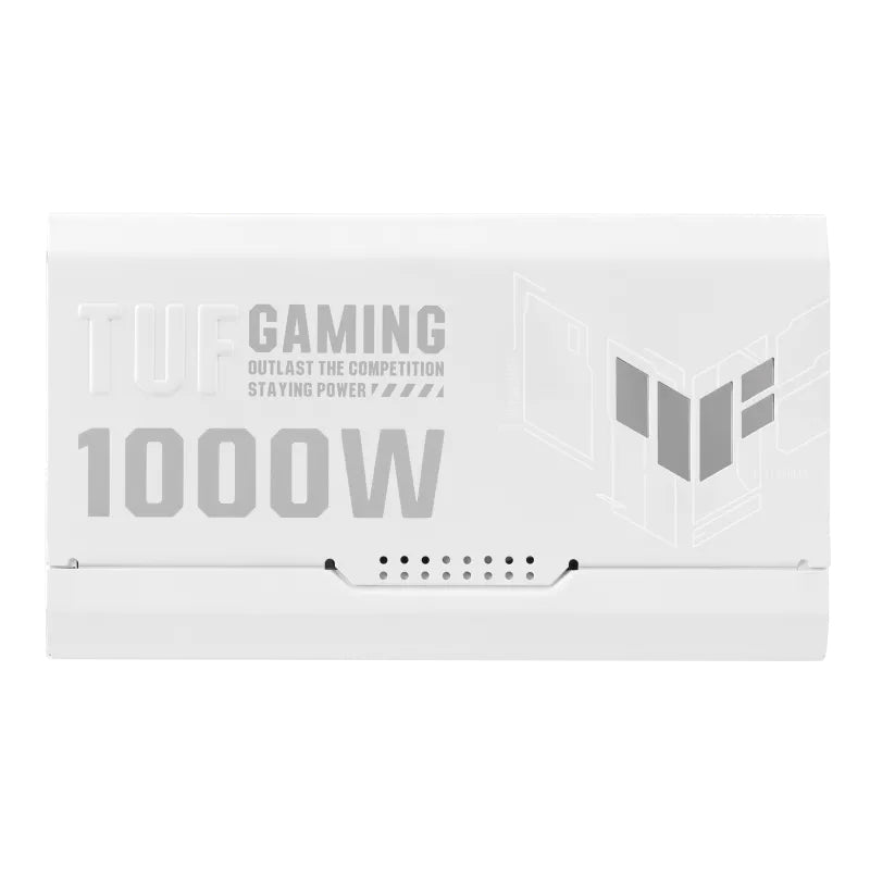 Fuente de Poder ASUS TUF Gaming 1000W Gold White Edition Full Modular ATX PCIe 5.1 80 Plus Gold