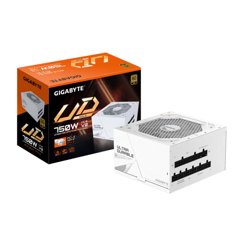 Fuente de Poder Gigabyte UD750GM PG5 V2 ICE 750W 80 Plus Gold Full Modular ATX