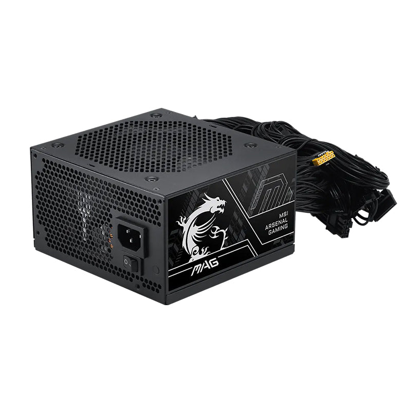Fuente de Poder MSI MAG A750BN PCIE5 III 750W 80 Plus Bronze ATX PCIe 5.1
