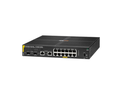 Switch Aruba 6100 JL679A 12 Puertos Gigabit PoE+ 2 SFP+ 10G Administrable