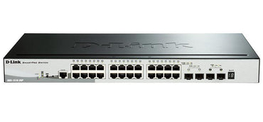Switch D-Link SmartPro DGS-1510-28P Administrable 24 Puertos Gigabit 2 SFP 2 10G SFP+