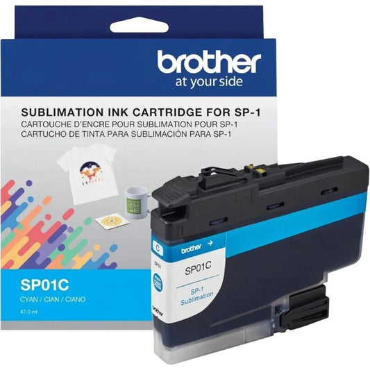 Cartucho de Tinta Brother SP01CS Cyan Sublimación Original 47ml para SP-1