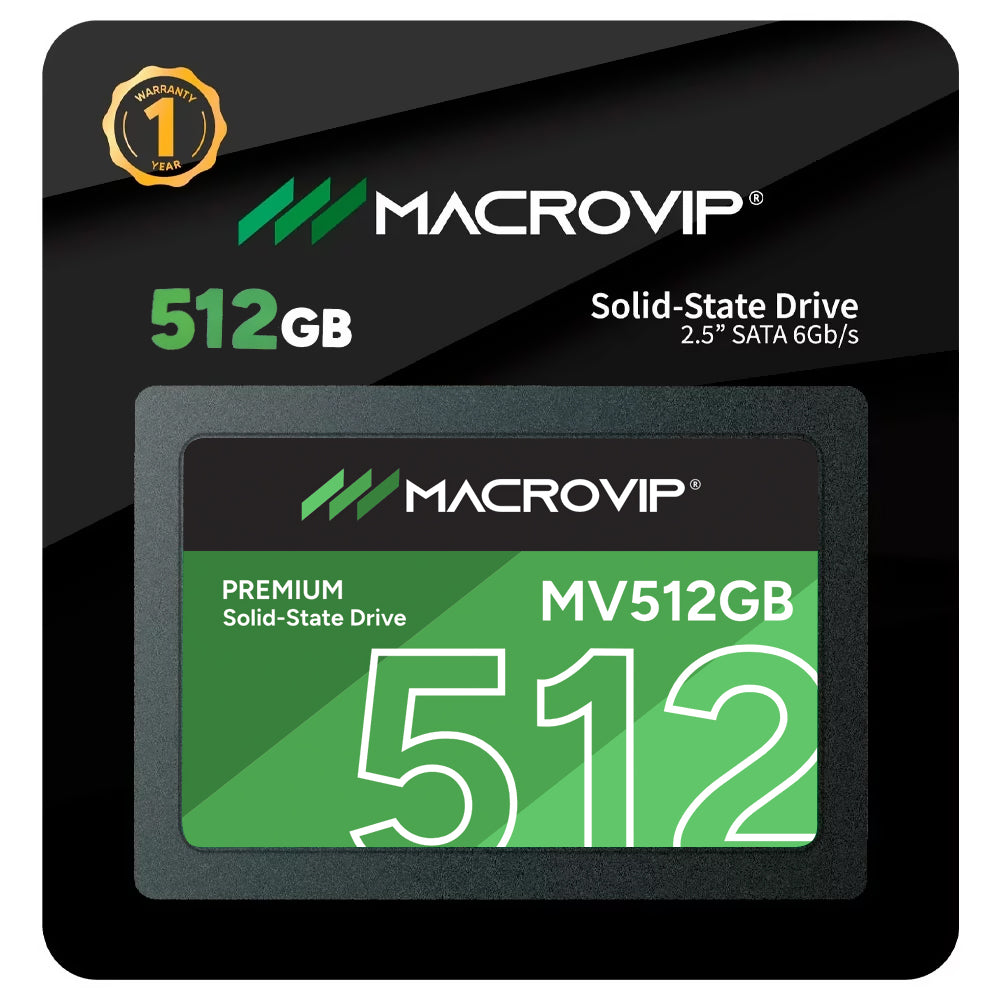 SSD Macrovip Premium 512GB 2.5" SATA III 520MB/s