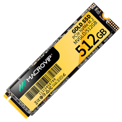 SSD Macrovip Gold 512GB M.2 2280 NVMe PCIe 3.0 x4 2400MB/s