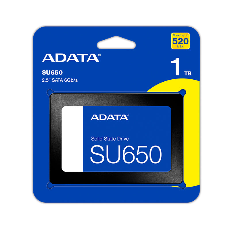 SSD ADATA Ultimate SU650 1TB 2.5" SATA III 520MB/s 3D NAND