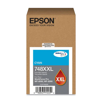 TINTA EPSON T748XXL220 CIAN ALTO RENDIMIENTO