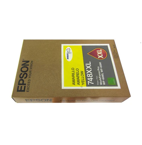 TINTA EPSON T748XXL420 AMARILLO ALTO RENDIMIENTO