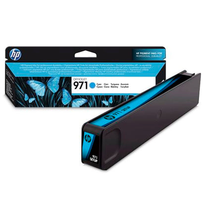 Tinta HP CN622AM 971 Cyan Original para OfficeJet Pro X451 X576